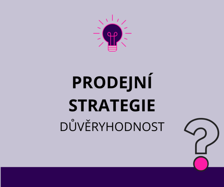 Důvěryhodnost webu jako součást prodejní strategie