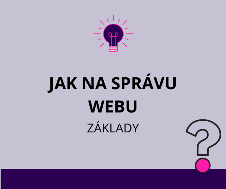 Základní tipy, jak spravovat webové stránky