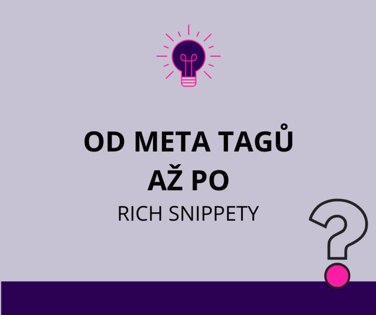 od meta tagů až o rich snippety